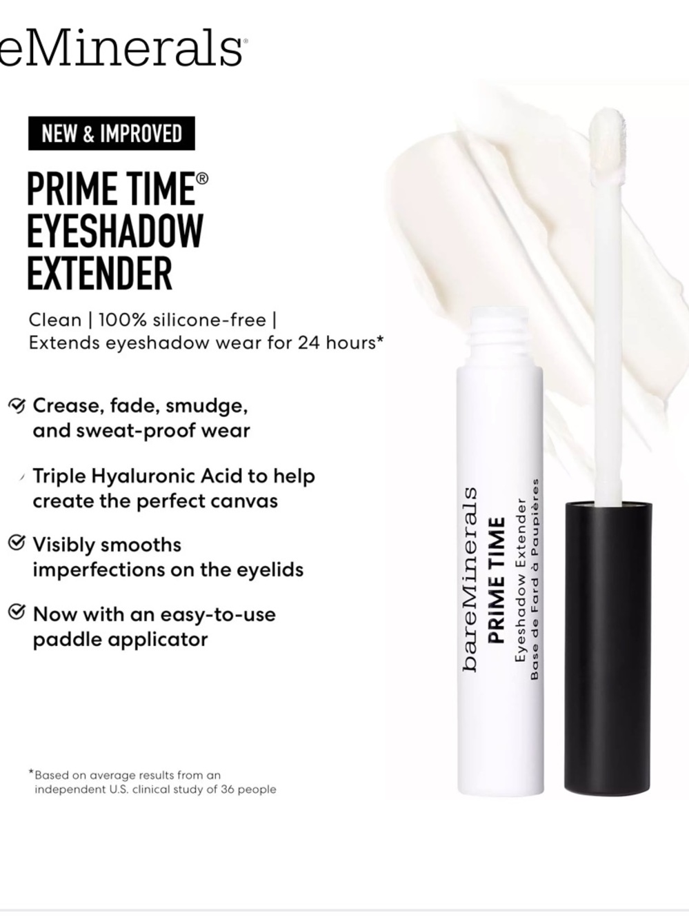 ⚡️🖤Bareminerals Prime Time Eyeshadow Extender